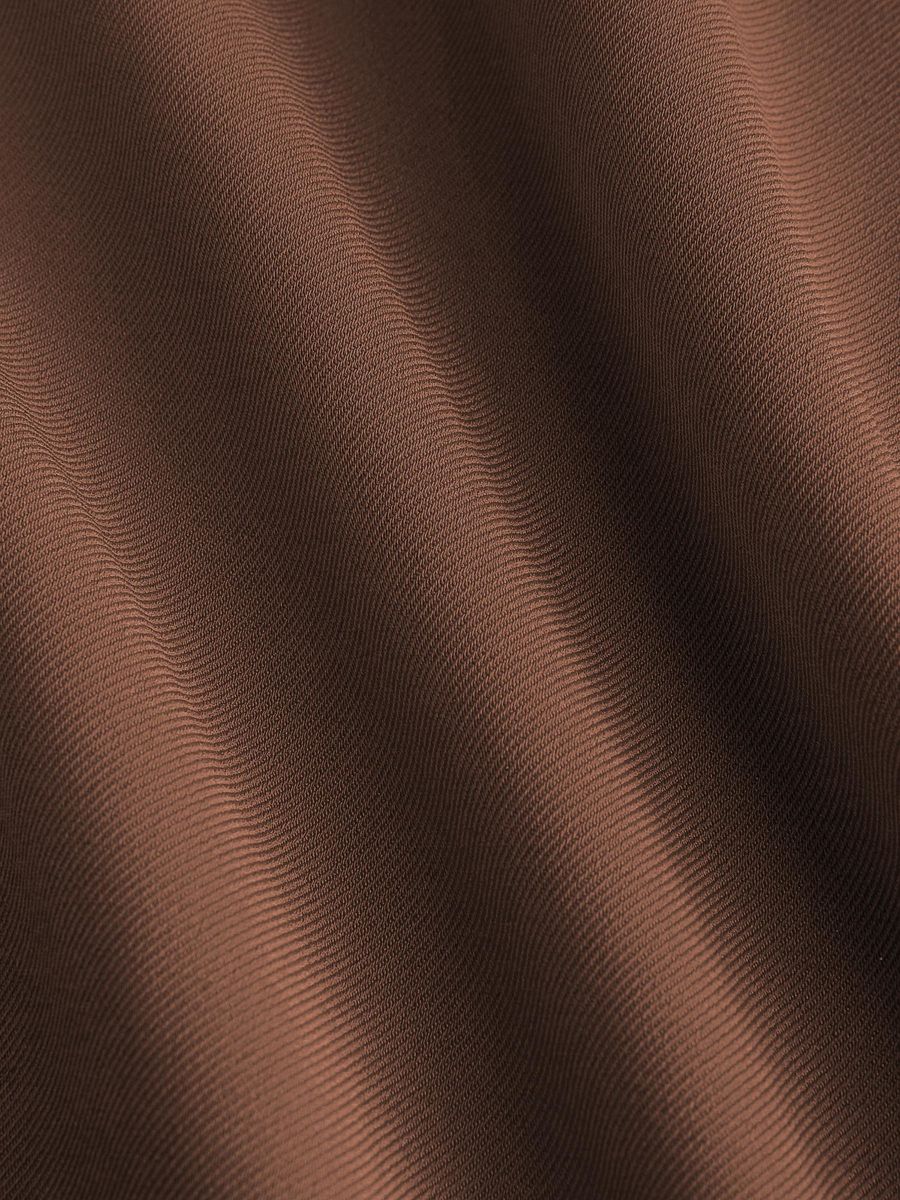 Italian Nova β Contessa Wide-Leg Trousers in Mocha Brown