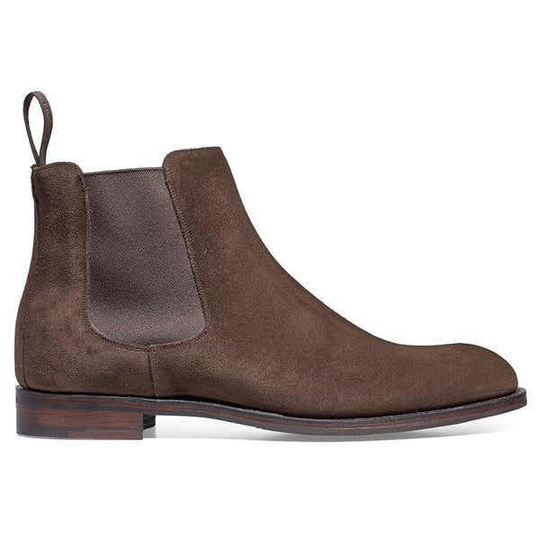 Italian Nova - Godfrey Suede Chelsea Boots – Plough Brown